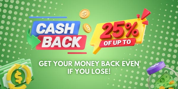 Royal Swerte cashback promotion